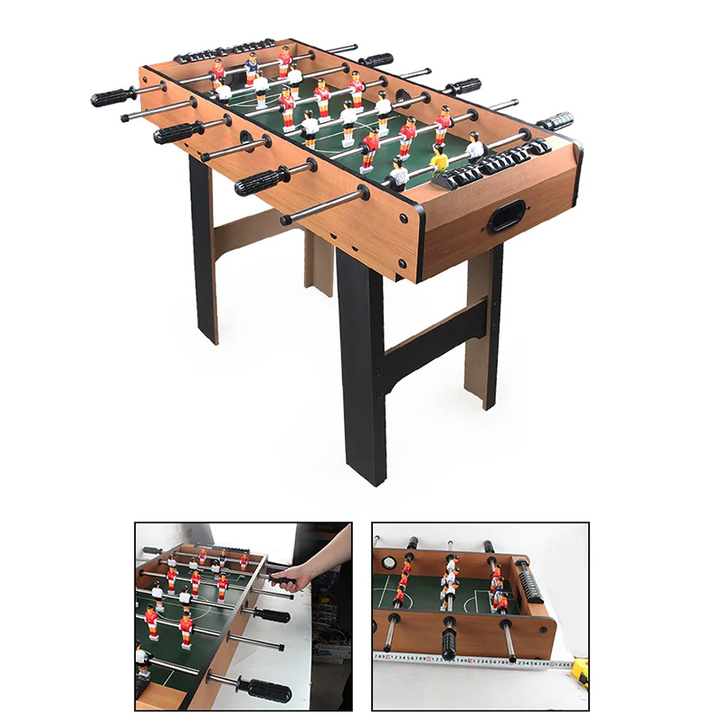 4-in-1 Multi-Ludus Tabula cum Foosball, Air Hockey, Tabula Tennis et Pool