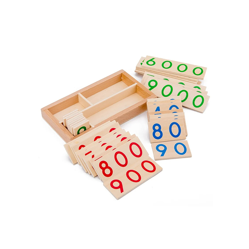 Montessori Numeracy Modular ligneus Set