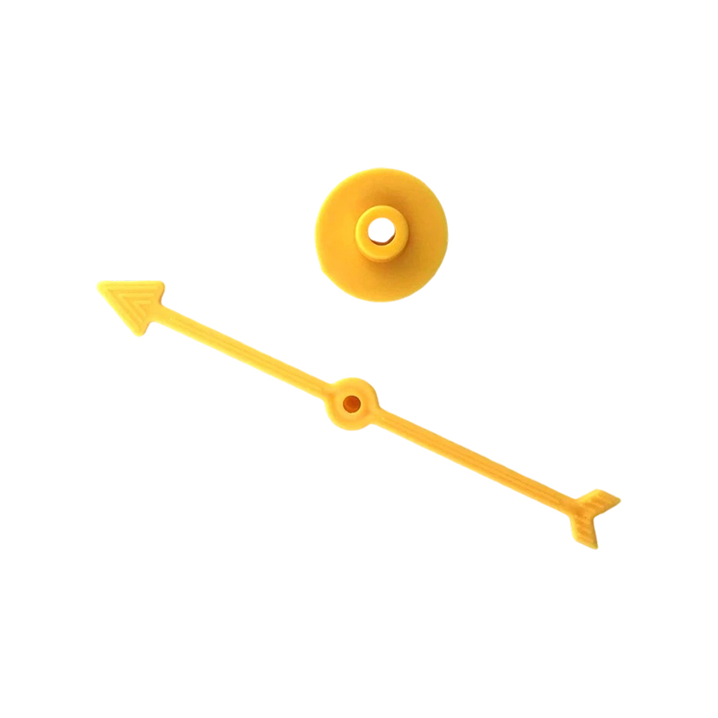 Color plastic rotating ludum sagitta accessiones