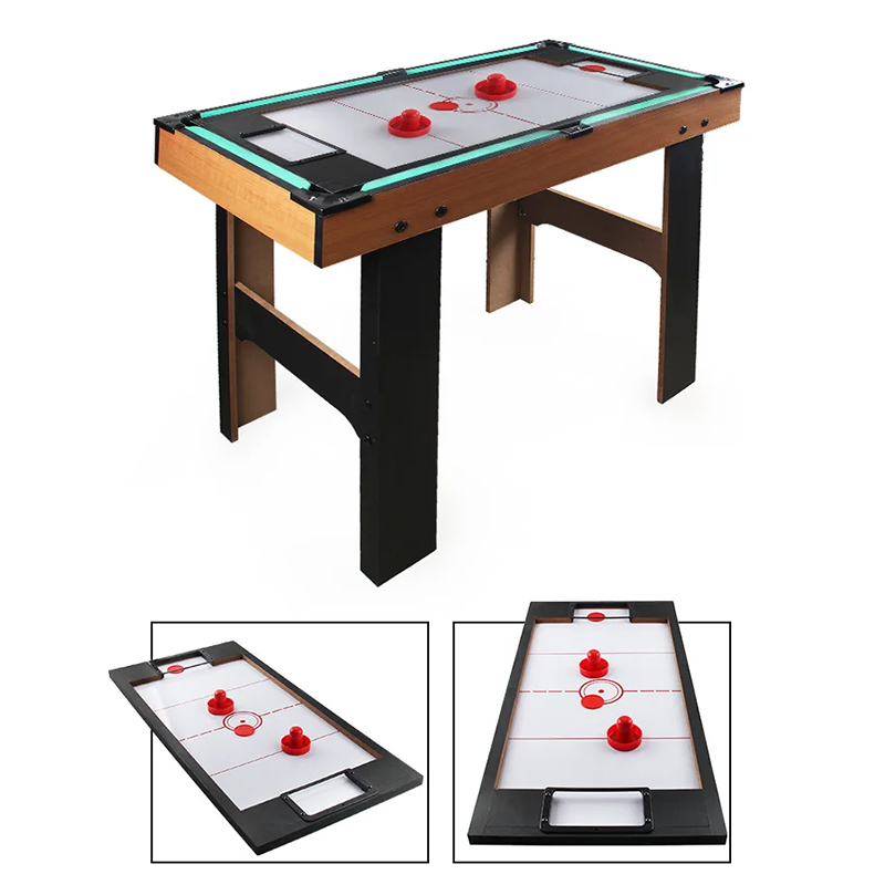 4-in-1 Multi-Ludus Tabula cum Foosball, Air Hockey, Tabula Tennis et Pool