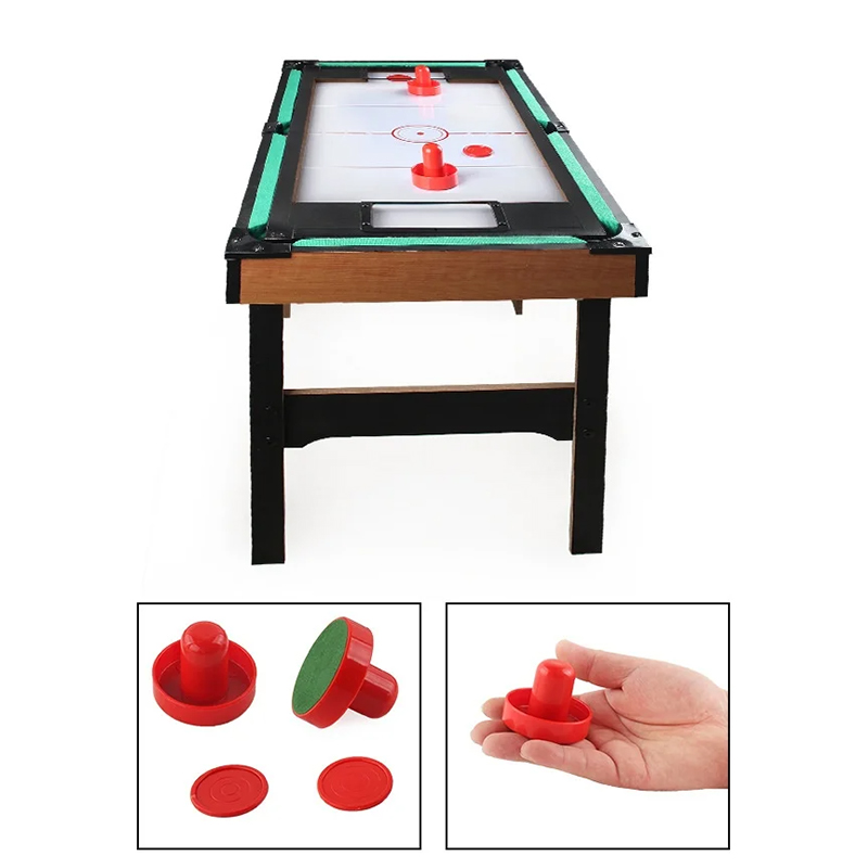 4-in-1 Multi-Ludus Tabula cum Foosball, Air Hockey, Tabula Tennis et Pool
