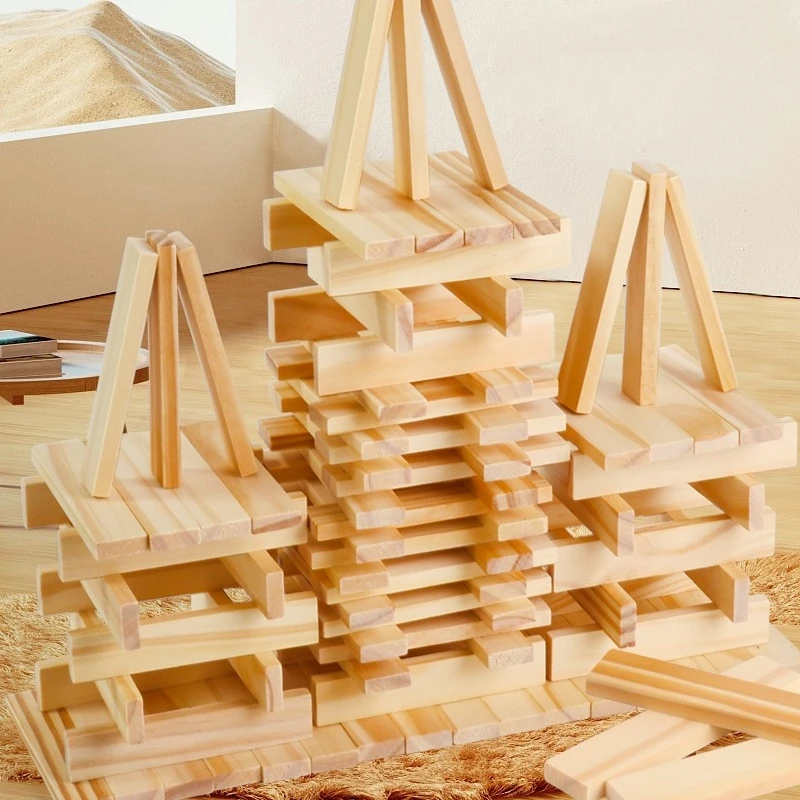 Stack Natura Wooden Building Blocks