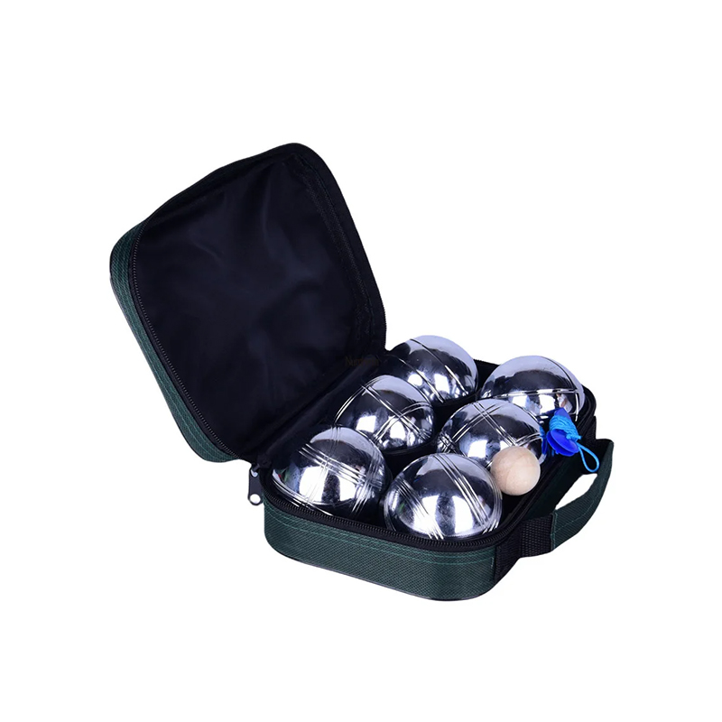 Precision-crafted Metal Ground Skittle set