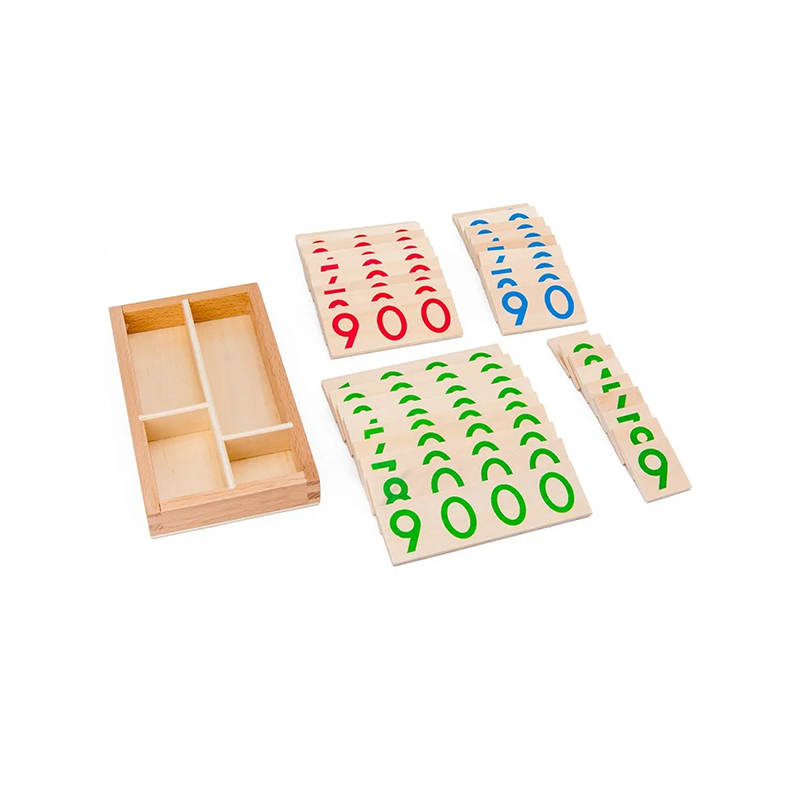 Montessori Numeracy Modular ligneus Set