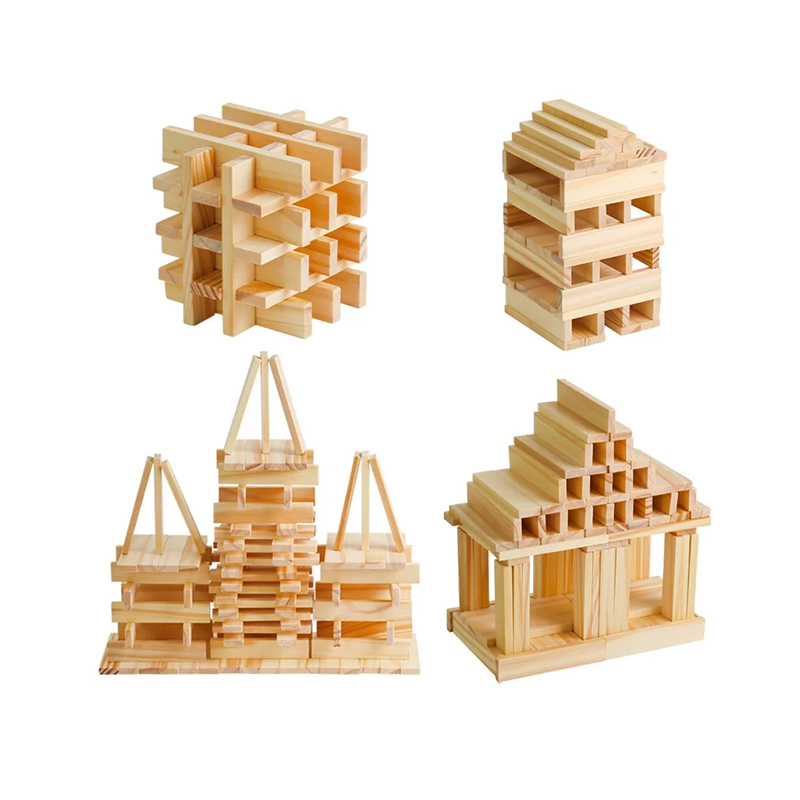 Stack Natura Wooden Building Blocks