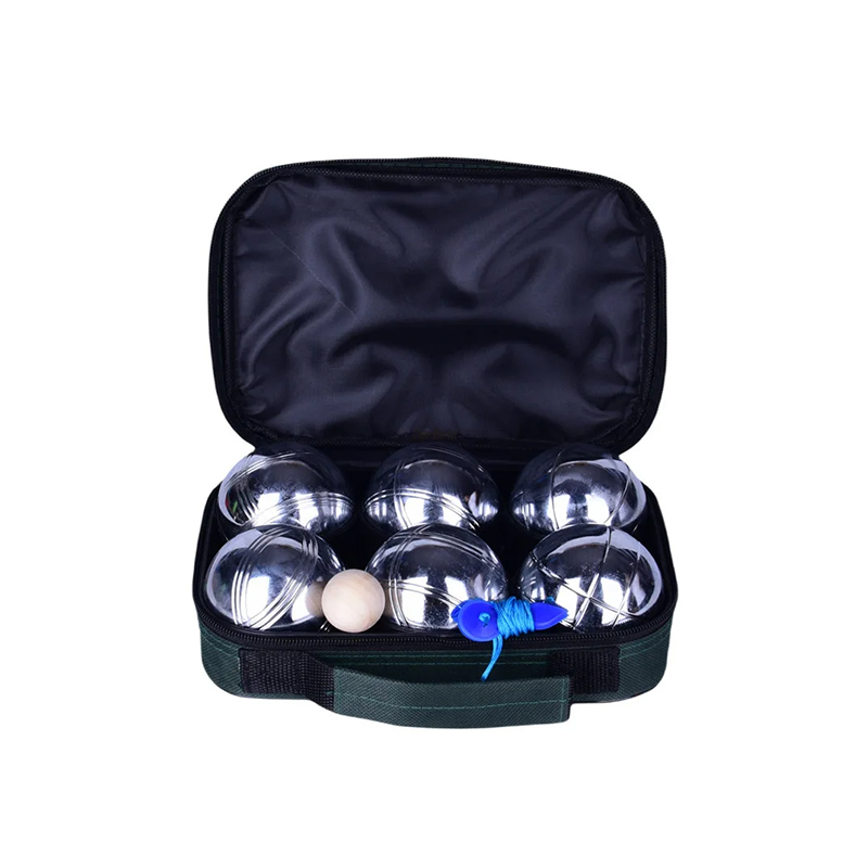 Precision-crafted Metal Ground Skittle set