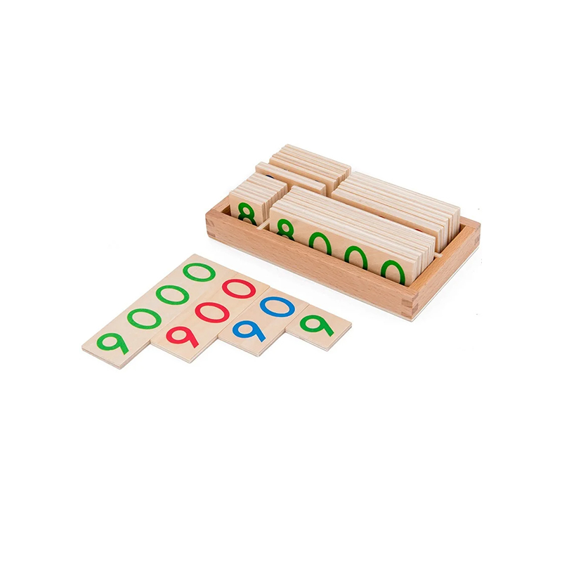 Montessori Numeracy Modular ligneus Set