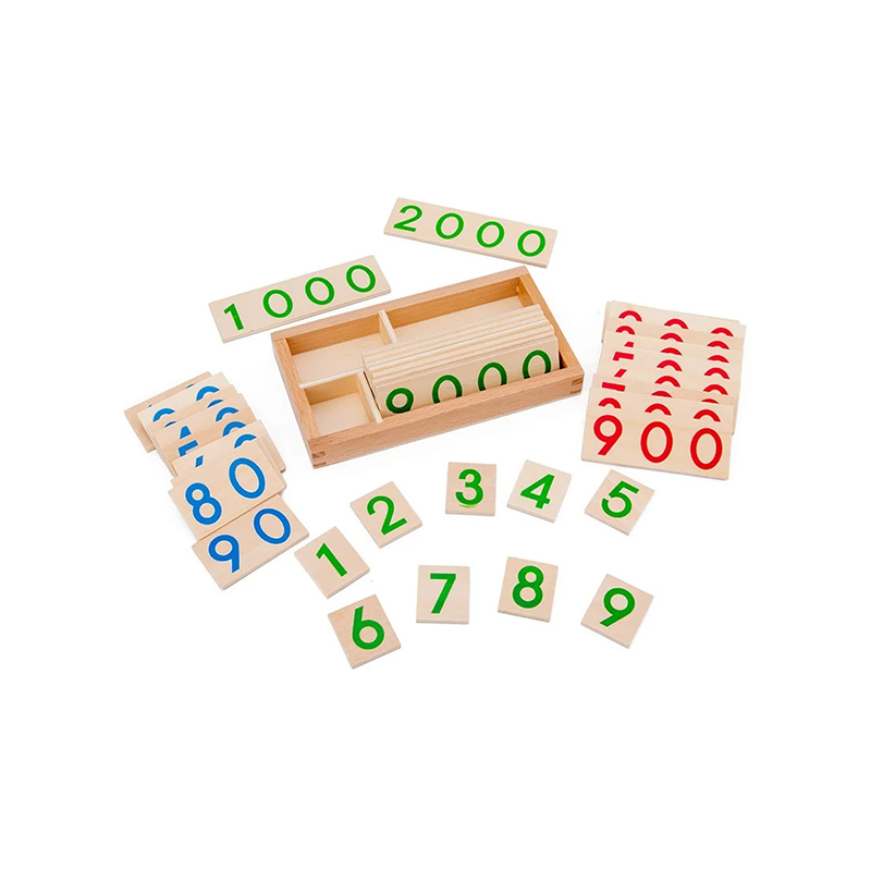 Montessori Numeracy Modular ligneus Set