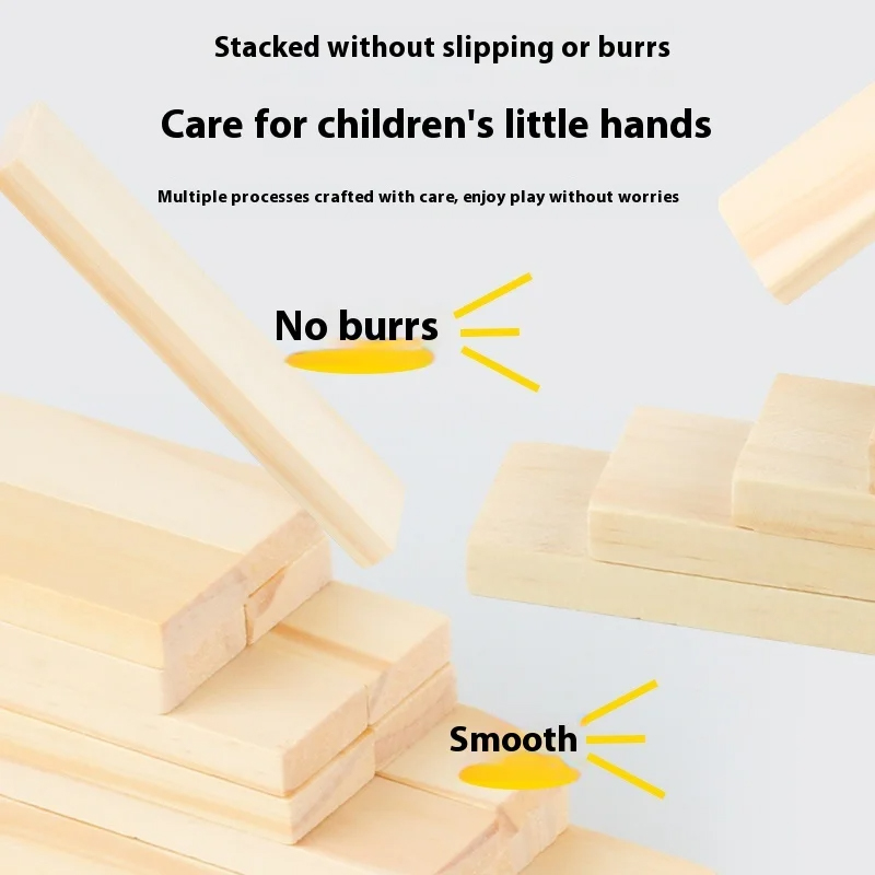 Stack Natura Wooden Building Blocks