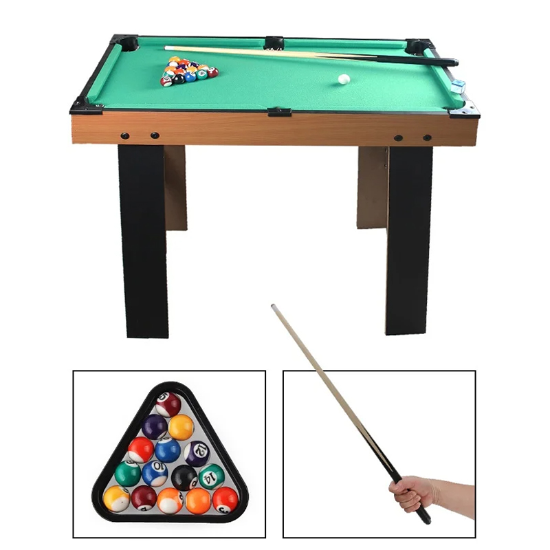 4-in-1 Multi-Ludus Tabula cum Foosball, Air Hockey, Tabula Tennis et Pool