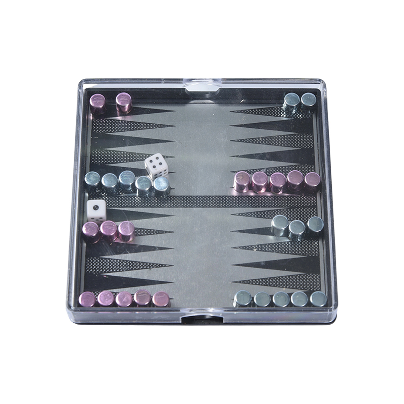 Portable magnetica backgammon paro