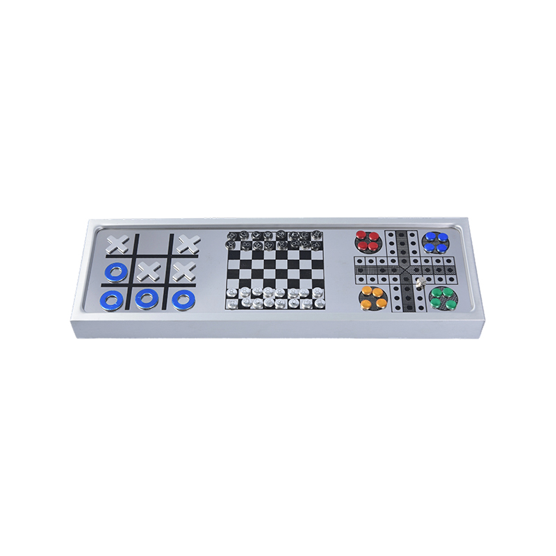 Aluminium alloyMagnetic 3-in-1 LATRUNCULARIUS Ludus Set