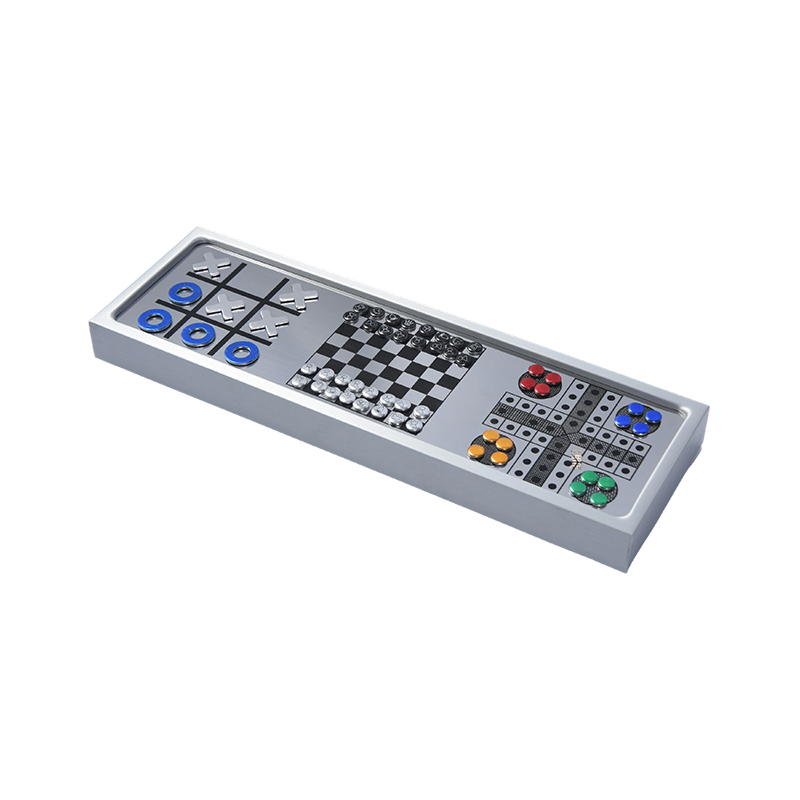 Aluminium alloyMagnetic 3-in-1 LATRUNCULARIUS Ludus Set