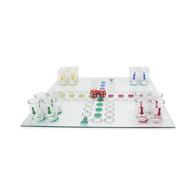 Crystal Ludo Bibentes Ludus Set
