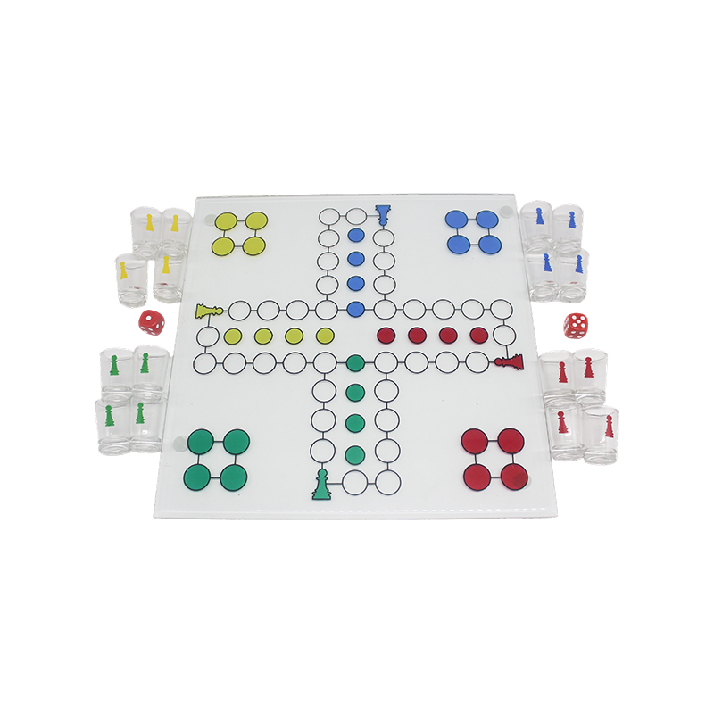 Crystal Ludo Bibentes Ludus Set