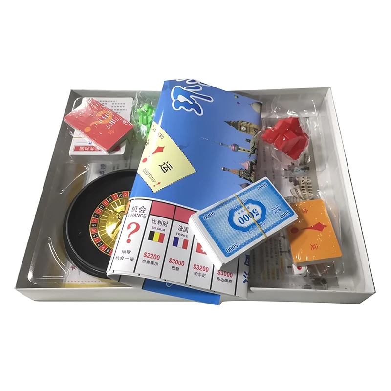 Custom Board Game Collection - Multi-Theme Family Gaming Set