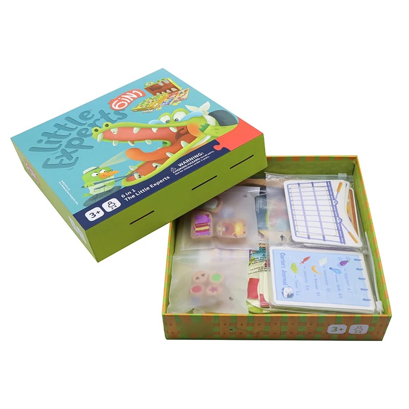 Custom Board Game Collection - Multi-Theme Family Gaming Set