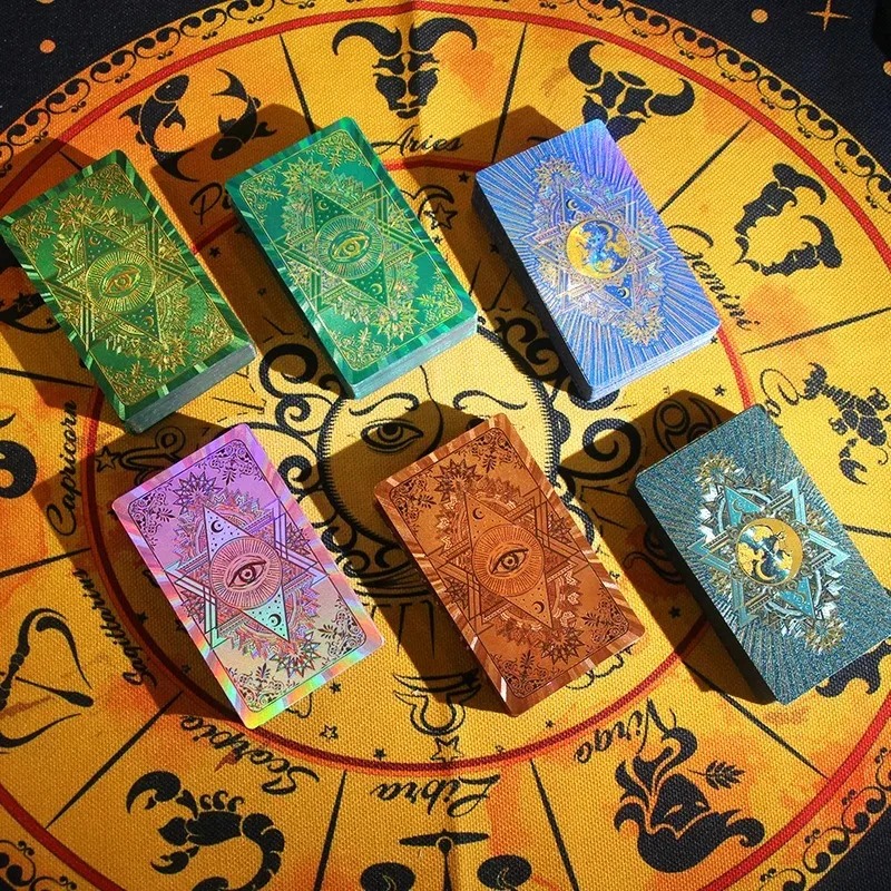 Zodiac-Themed Collectible Edition - Thesaurus mystici Tarot & Crystal Set