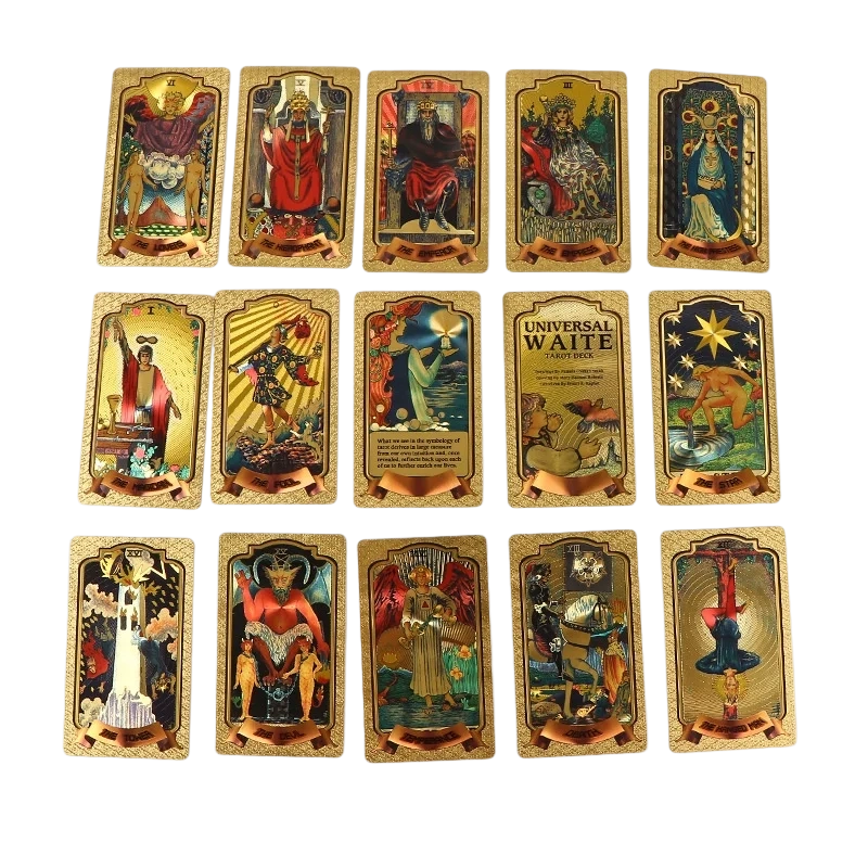 Magnum Aurum-Foil Tarot Cards Set
