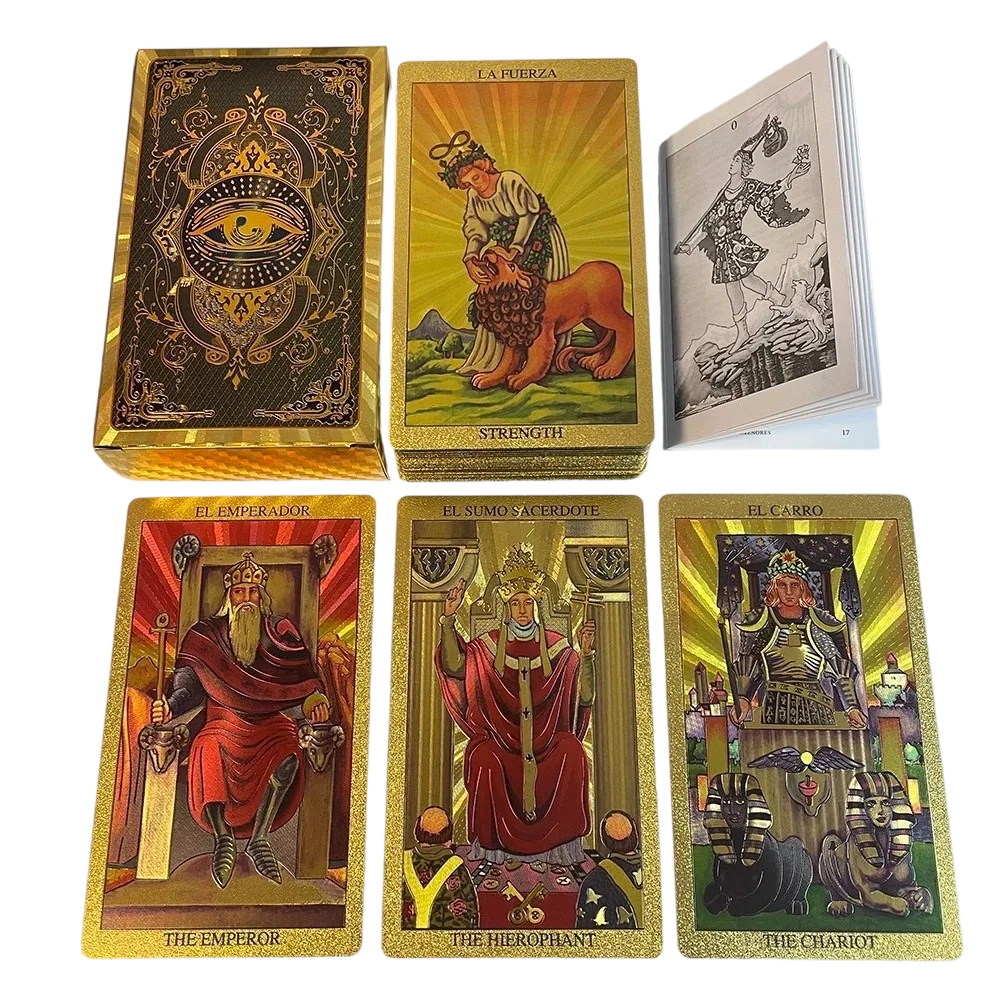 Magnum Aurum-Foil Tarot Cards Set