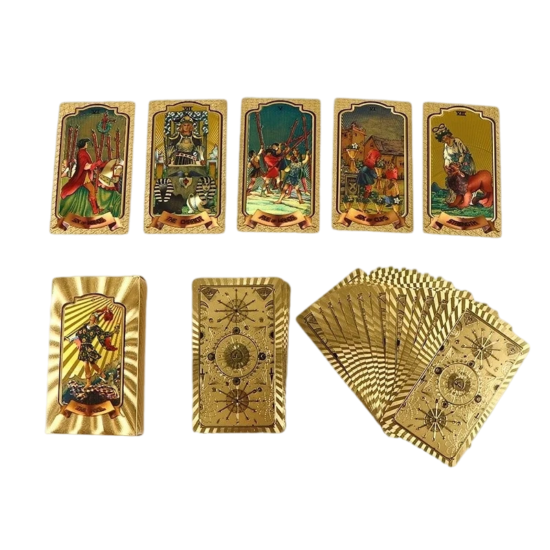 Magnum Aurum-Foil Tarot Cards Set