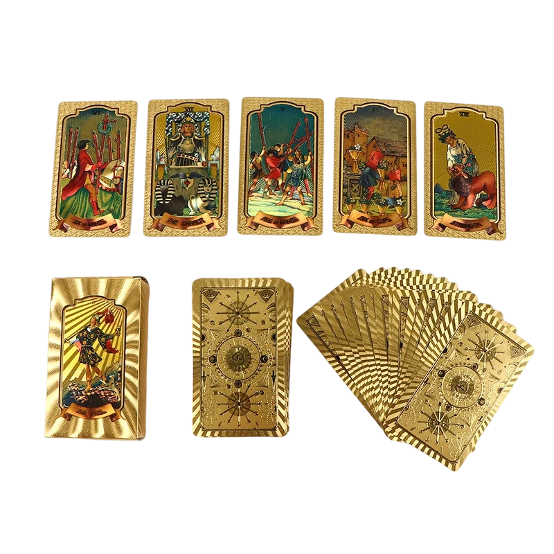 Magnum Aurum-Foil Tarot Cards Set