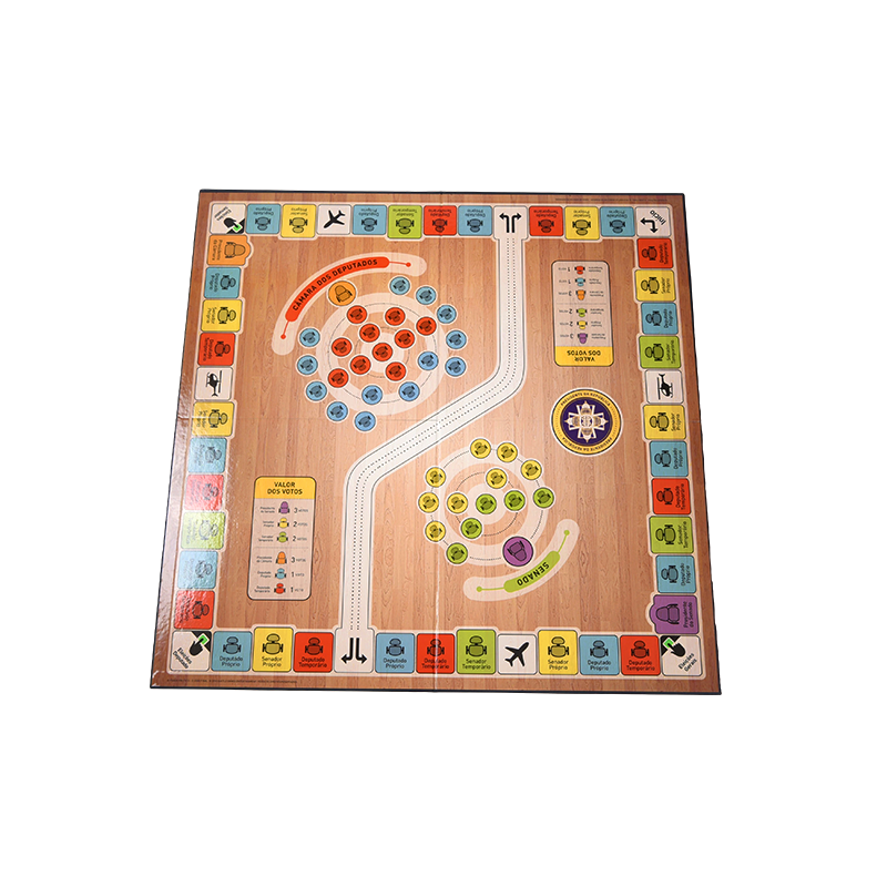 Brazilian Political-Themed Board Ludus