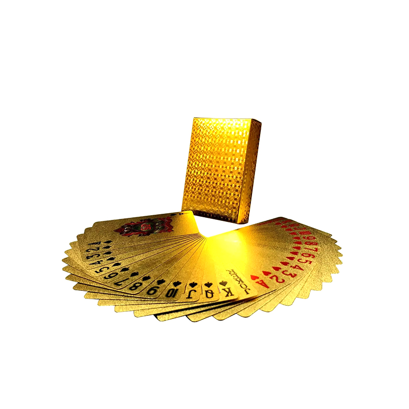 Aurum-Plated Playing Cards