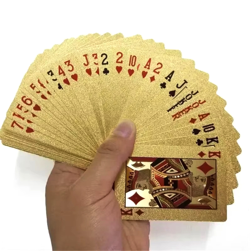 Aurum-Plated Playing Cards