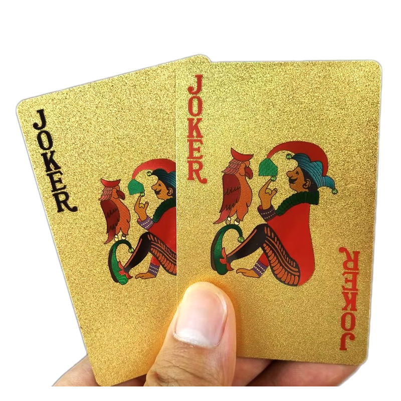Aurum-Plated Playing Cards