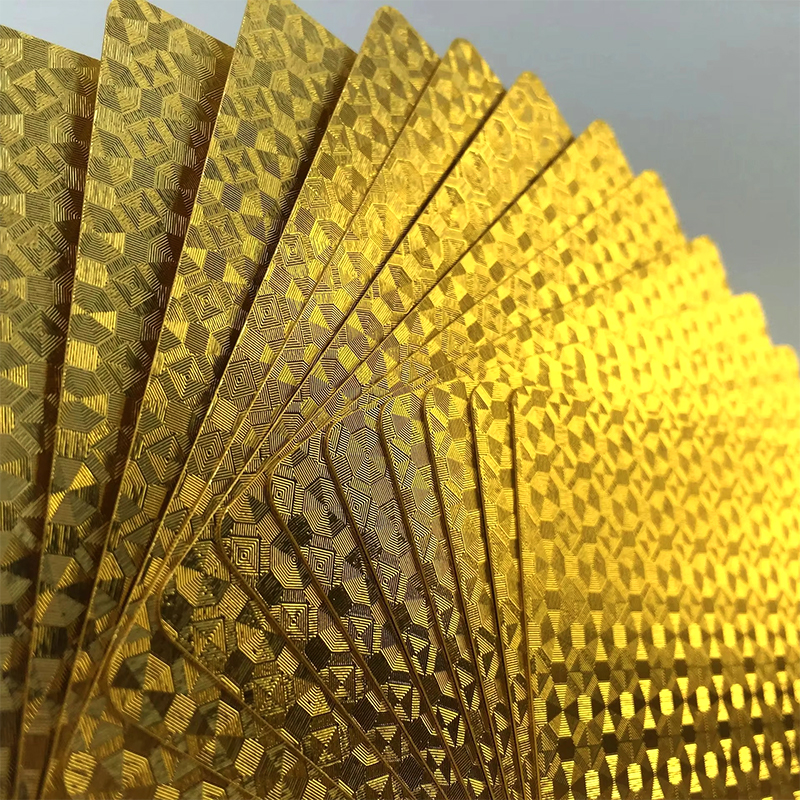 Aurum-Plated Playing Cards