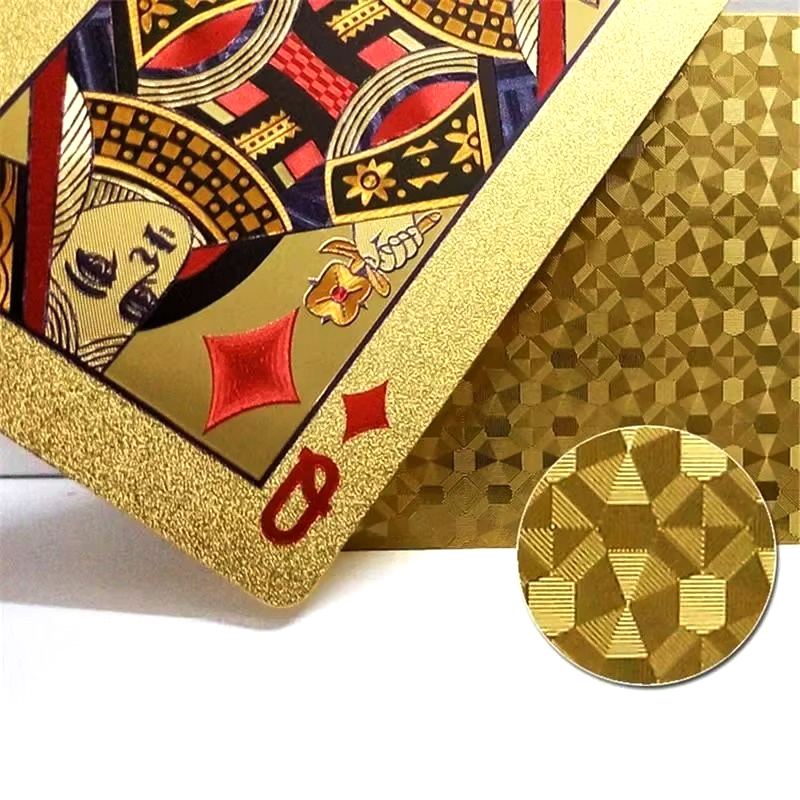 Aurum-Plated Playing Cards