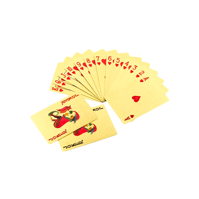 Aurum-Plated Playing Cards