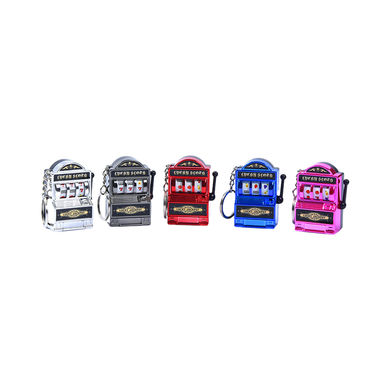 Miniature Metal Pellentesque Machina Keychains - Pone Quinque Colorum Vibrant