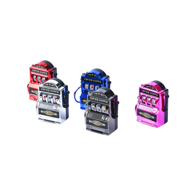 Miniature Metal Pellentesque Machina Keychains - Pone Quinque Colorum Vibrant
