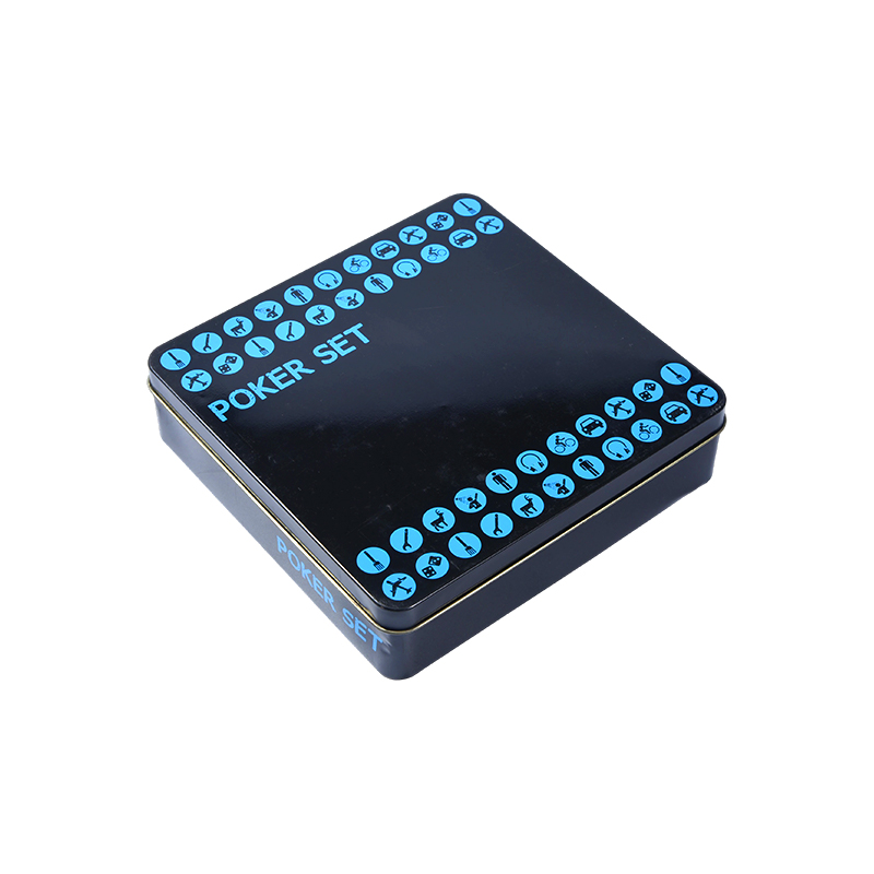 Black Poker in Metal plumbum - Complete cum Chips, Card, ac Accessories