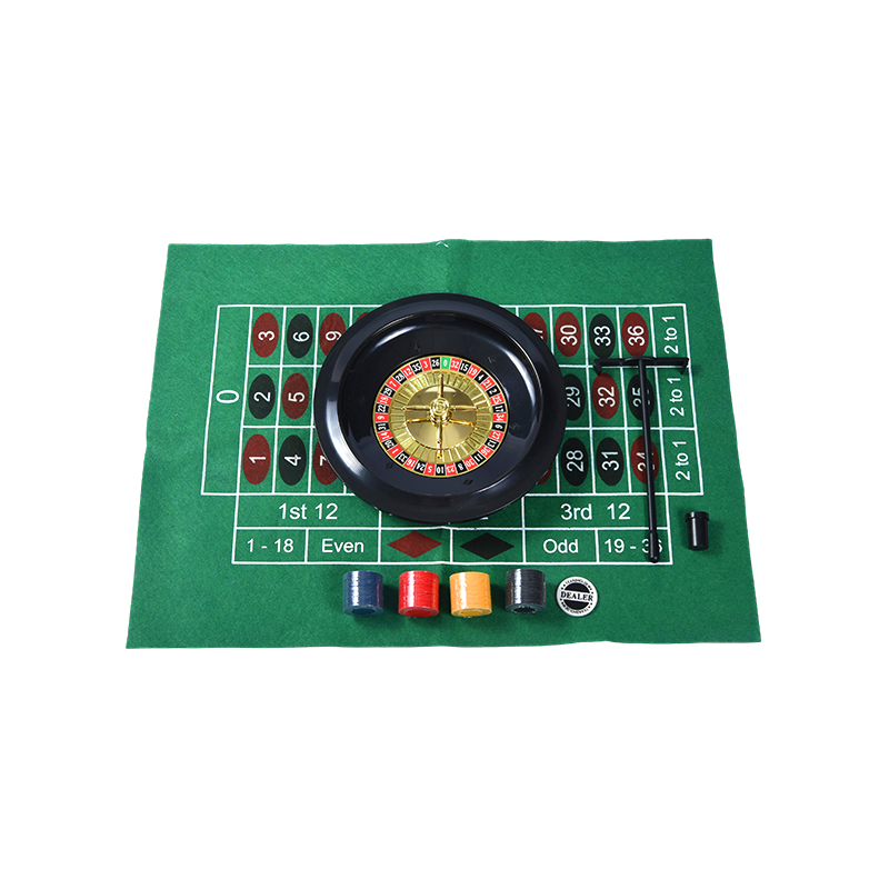 Ludo Roulette Set - IV-Piece Ludus pone in Vibrant Packaging