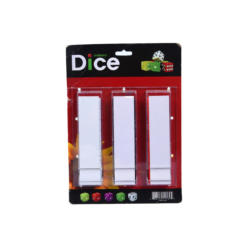 III Sets of X dice quisque in Display Packaging Confusaque alea Set