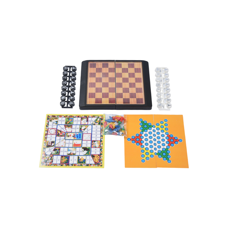 Portable Case VI-in-I Magnetic Board Ludus Set