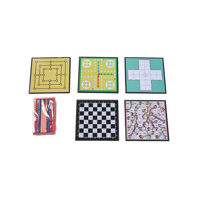 Metal Stannum Case 12-in-1 Magnetic Travel Game Set