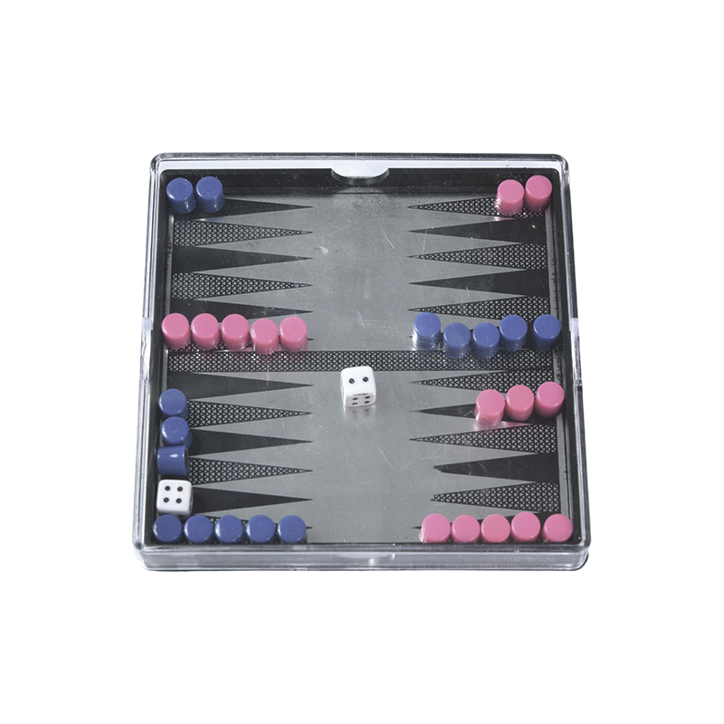 Foedus Acrylic Case Magnetic Backgammon Set