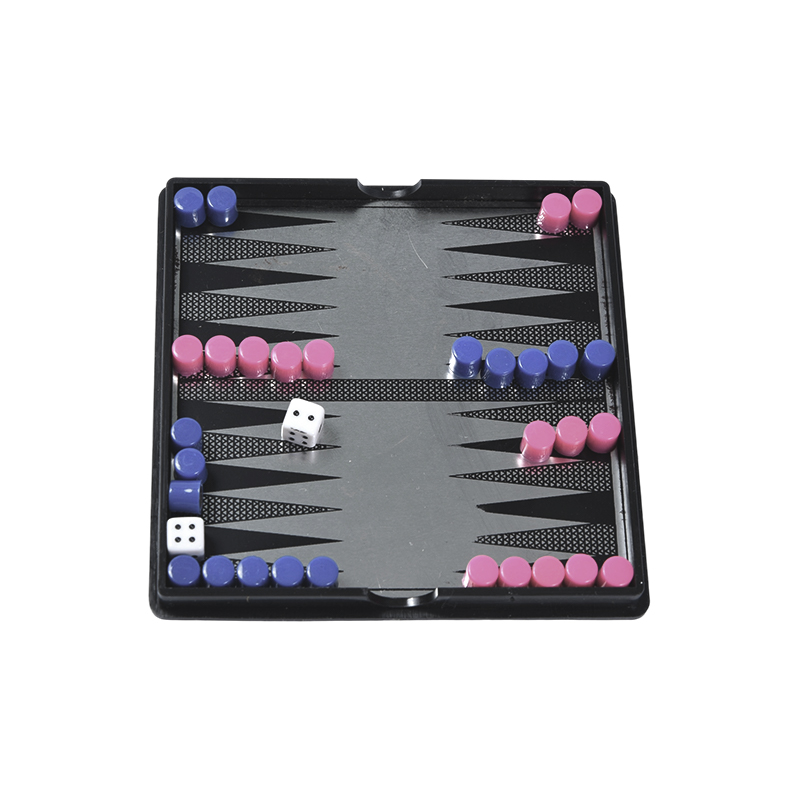 Foedus Acrylic Case Magnetic Backgammon Set