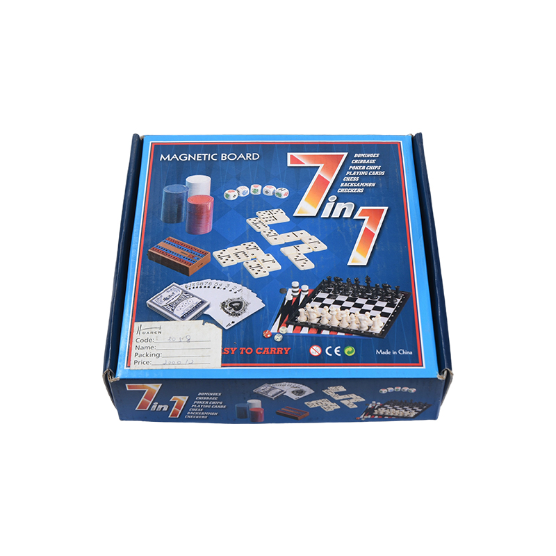 Portable Box Ordo VII-in-I Board Ludus Set