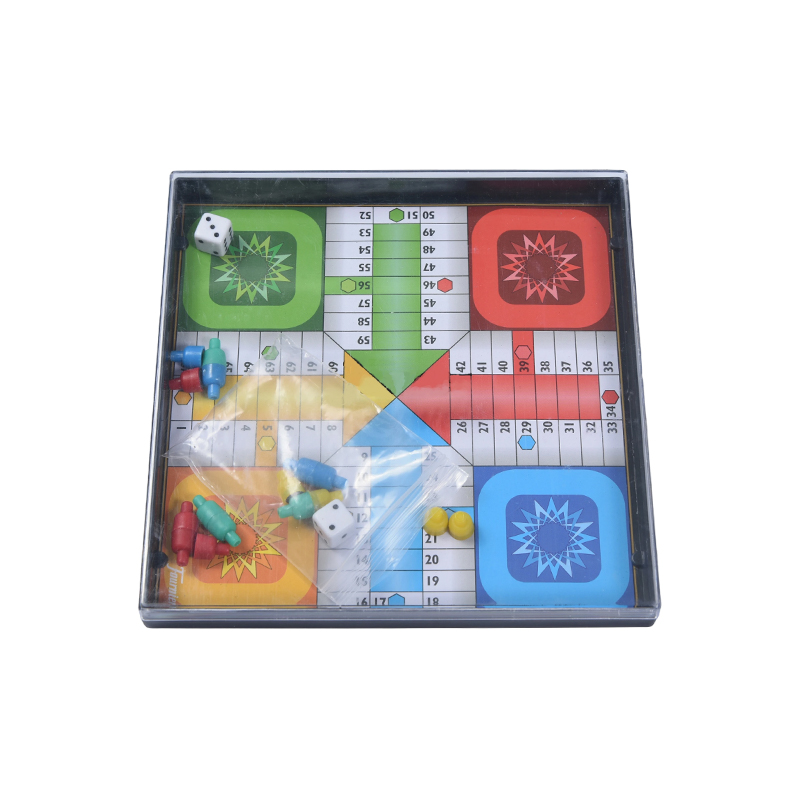 Portable Plastic Case Edition Classic Volans Chess (Ludo) Ludus