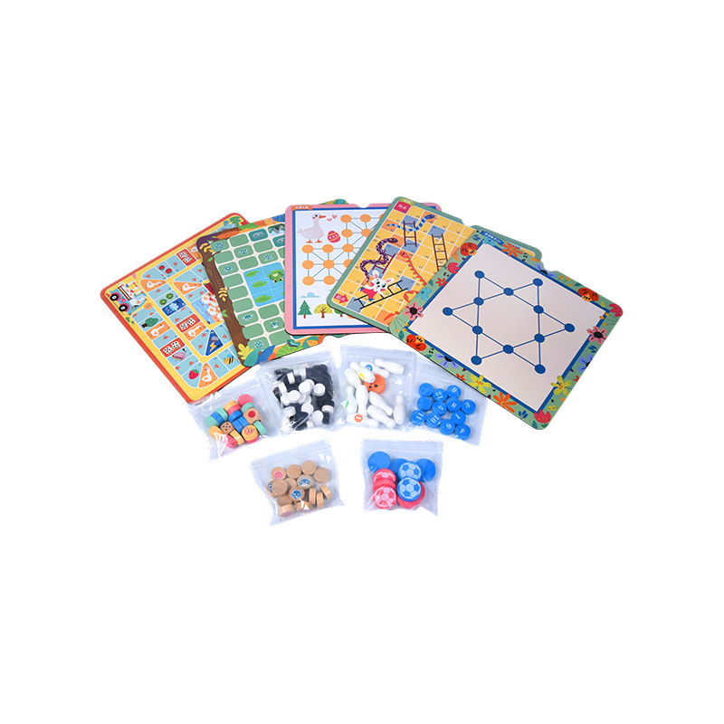 Classic Family Entertainment Collection Multi-Ludus Wooden Board Ludus Set