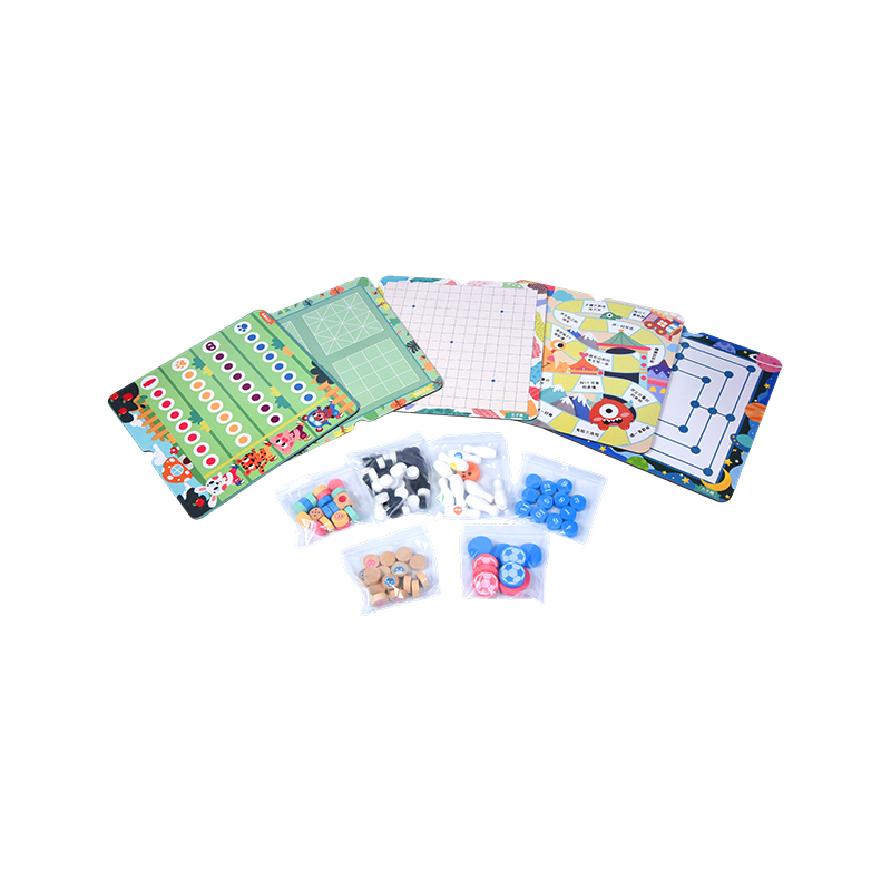 Classic Family Entertainment Collection Multi-Ludus Wooden Board Ludus Set