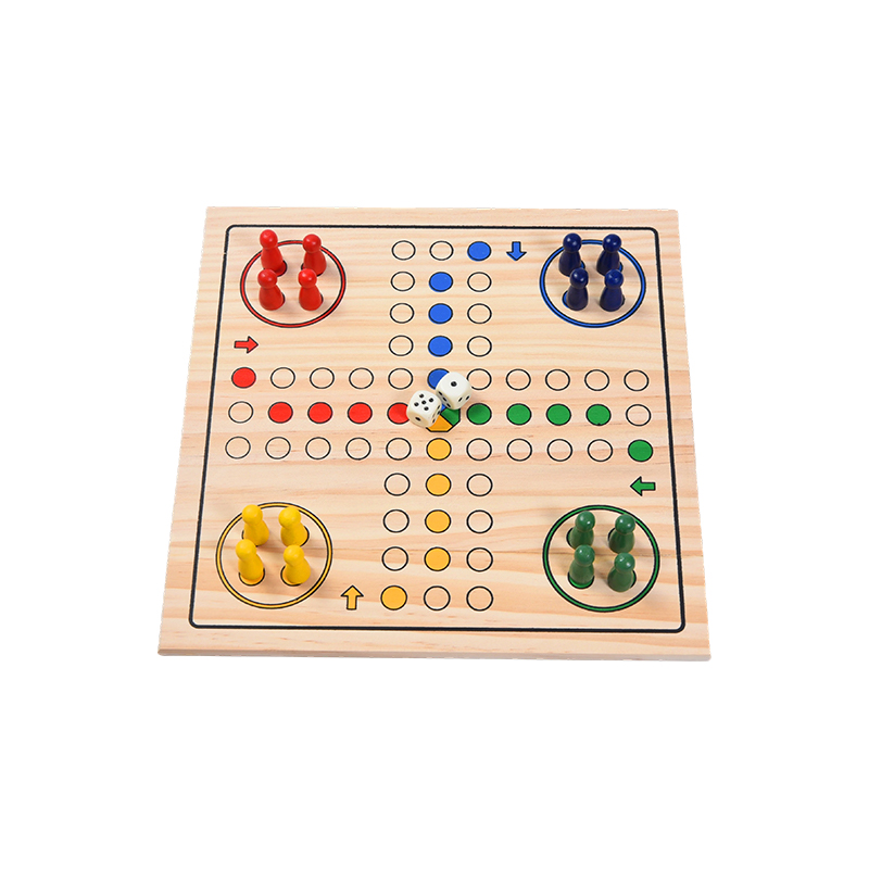 Familia Entertainment Edition Classic LUDO Wooden Board Ludus