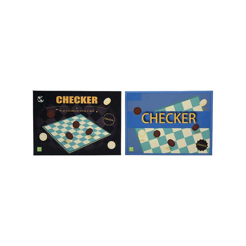 Lignea Checkers Board Ludus - Ordo Strategy Ludus cum Duo Packaging Options