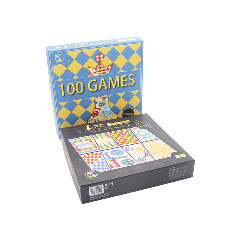 Classic Board Ludus Collection in Gift Box 100-in-1