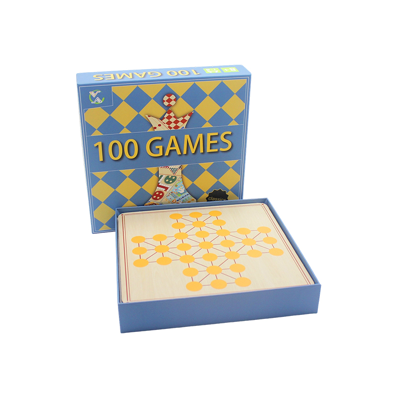 Classic Board Ludus Collection in Gift Box 100-in-1